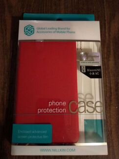 Чехол nillkin для Xiaomi Mi5C + пленка на стекло