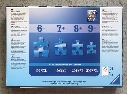 Пазл ravensburger XXL 100