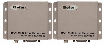Удлинитель DVI по витой паре EXT-DVI-1CAT5-SR