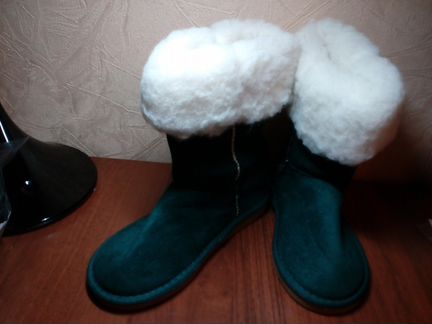 Новые сапоги унты