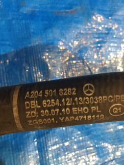 Патрубок охлаждения мерседес 271 турбо W204 W212