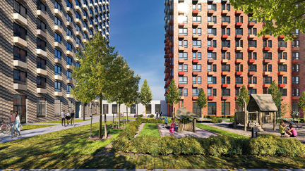 Квартира-студия, 26.6 м², 21/33 эт.