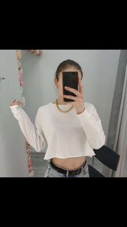 Свитшот укороченный