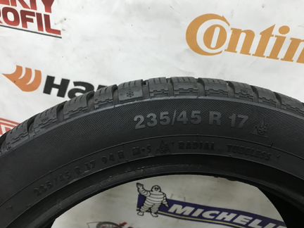 Зимние шины б/у 235 45 17 Continental TS 830P