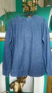 Диди. Коттон. Цвета джинсы. Дэкор из сетки