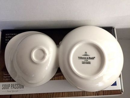 Суповые чаши 2 шт Villeroy Boch Soup Passion 7532
