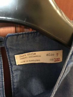 Джинсовое платье Zara kids
