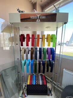 Красный ремень безопасности 5 полос