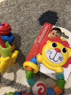 Игрушки Playgro для ребёнка 3-6 мес