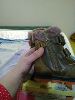 Сапоги 26,новые,кожа