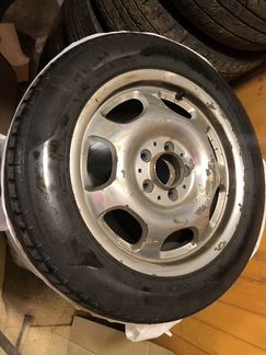 Диски Mercedes 5x112 r16 оригинал, pirelli 215/55