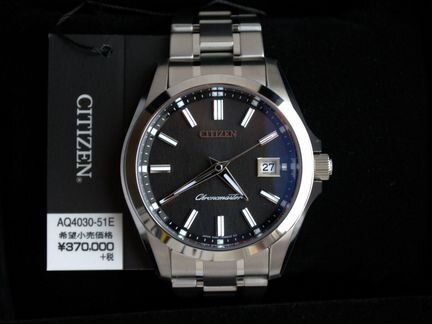 THE citizen chronomaster AQ4030-51E Tosa Waishi