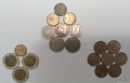 Монеты России 91-93гг