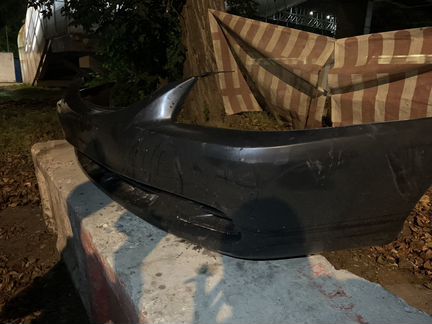 Бaмпep новый пeредний нa Hyundаi Ассent