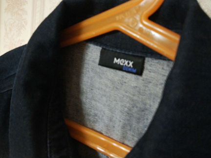 Синее джинсовое платье mexx