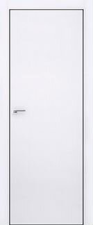 Дверь 1E Аляска, кромка ABS черная