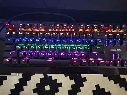 Клавиатура blazing pro подсветка