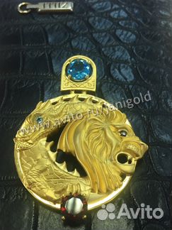 Золотой кулон каррера и каррера дракон