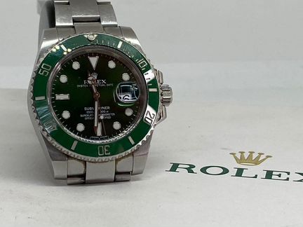 Часы rolex submariner kermit 16610LV
