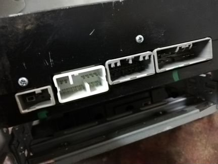 Магнитола штатная Honda Civic 4D 8 в сборе. Цивик