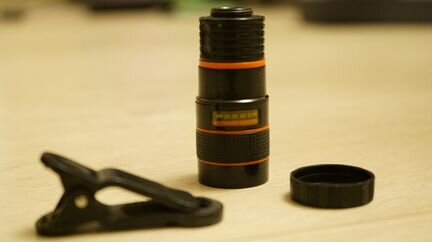 Зум объектив на телефон