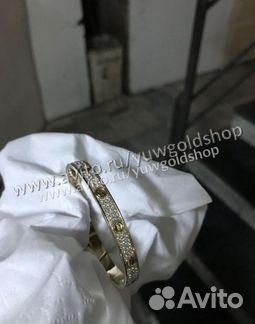 Золотой браслет с бриллиантами 2.1 ct 750 пр
