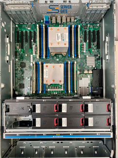 Сервер HP ML350 Gen9 8SFF 2x E5-2650v3 256 GB