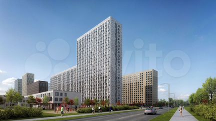 2-к квартира, 51.6 м², 6/25 эт.