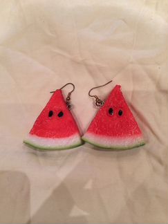 Серьги Арбузики