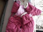 Детский комбинезон с меховым подкладом зимой и в м