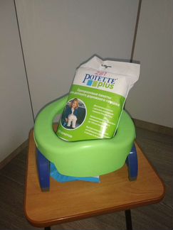Складной дорожный горшок Potette Plus