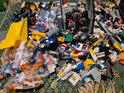 Lego россыпью 10кг с эксклюзивными деталями