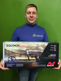Металлоискатель Minelab Equinox 600 + Пинпоинтер