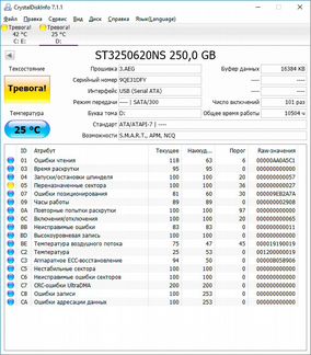 Seagate ST3250620NS 250Gb