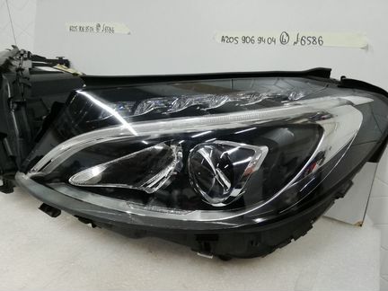 Фара передняя левая Мерседес W205 C205