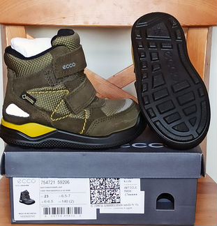 Новые ботинки Ecco Gore-Tex р. 23 осень - зима