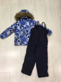 Костюм зимний huppa 122 куртка и полукомбинезон