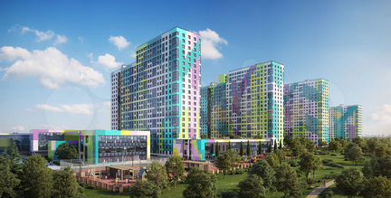 2-к квартира, 69 м², 13/25 эт.
