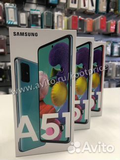 Смартфон Samsung Galaxy A51 64GB Белый