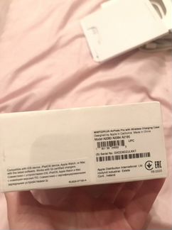 Беспроводные наушники apple airpods оригинал