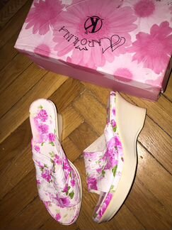 Шлепанцы сабо натуральная кожа