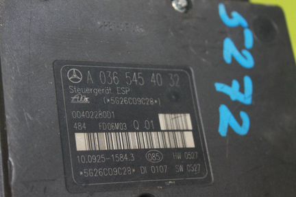 Блок abs Mercedes C-Class W203 272.920 2.5L 2006