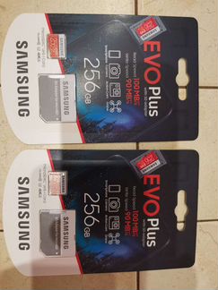 Карта памяти MicroSD Samsung 256GB EVO plus U3