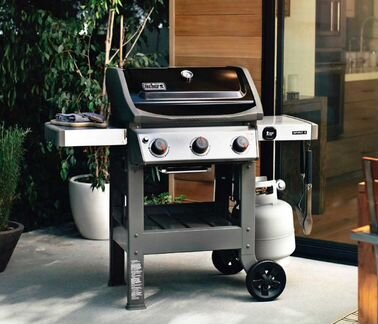 Газовый гриль Weber Spirit II E-310 GBS черный
