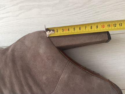 Ботфорты замшевые 39 размер