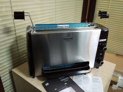 Новый (без коробки) гриль Hotpoint-Ariston VG-120