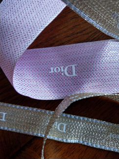 Пакеты 3шт Dior с лентами