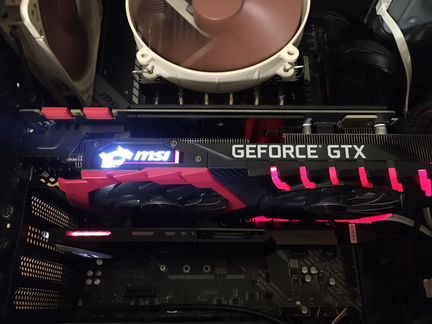 MSI GTX1080Ti GamingX 11Gb как новая не майнинг