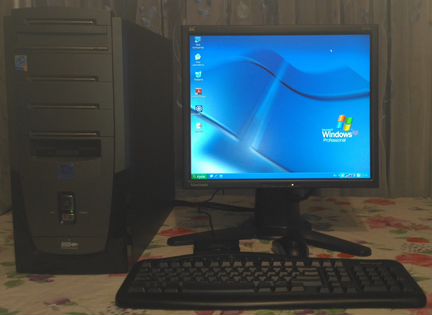 Компьютер P4 3.0GHz/1GB RAM/260GB/FX5700