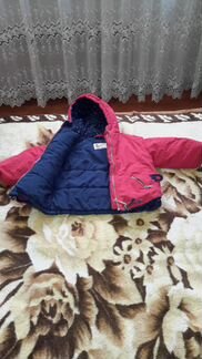 Теплая куртка на девочку 98-104